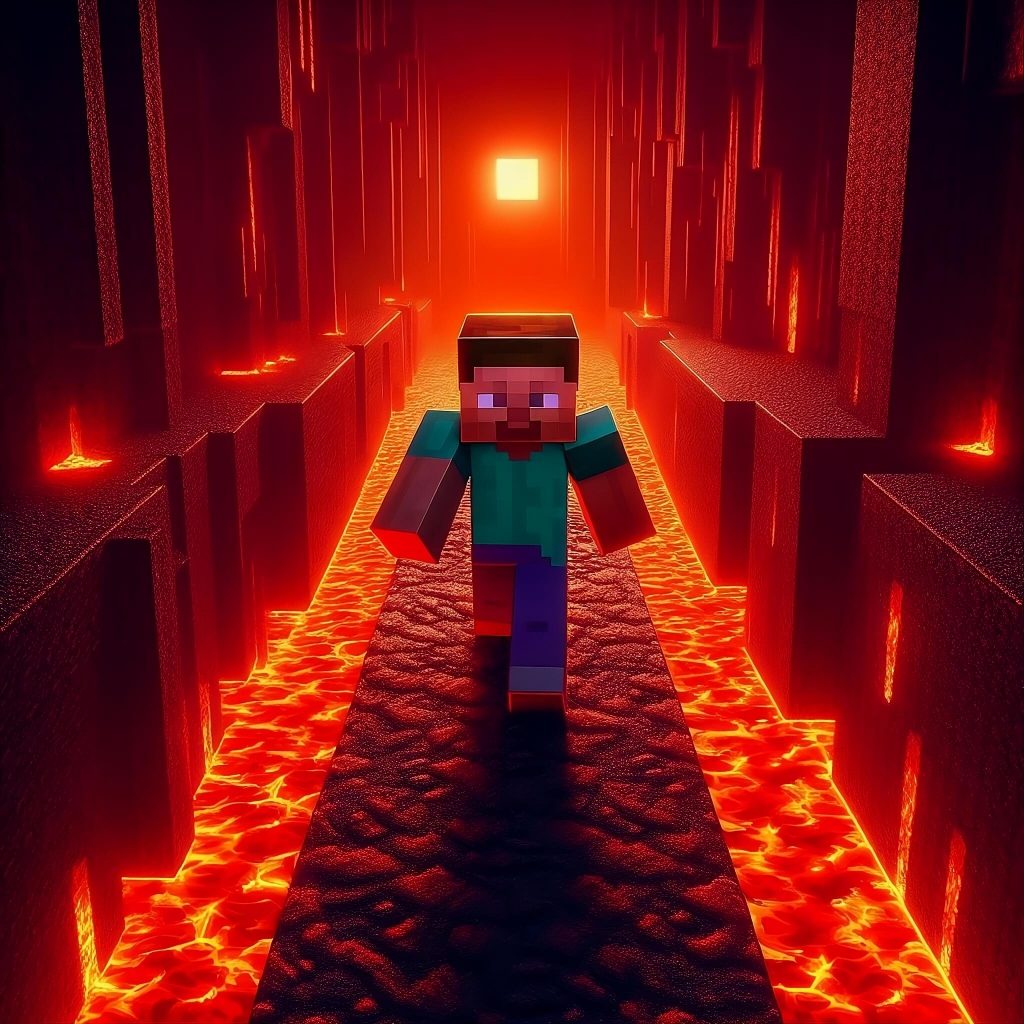 Navigating carefully in nether